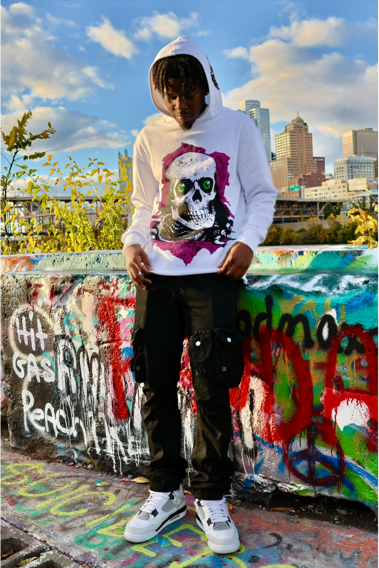 ResolvedBrand Hoodies White W.O.M.T.Y.C.S